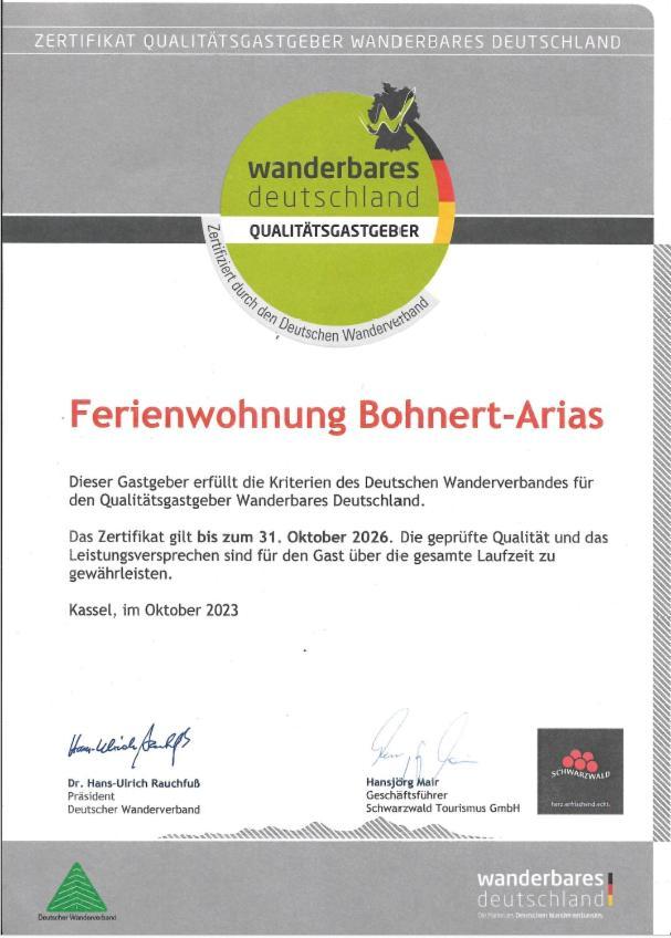 Ferienwohnung Bohnert-Arias Bad Peterstal-Griesbach Ngoại thất bức ảnh